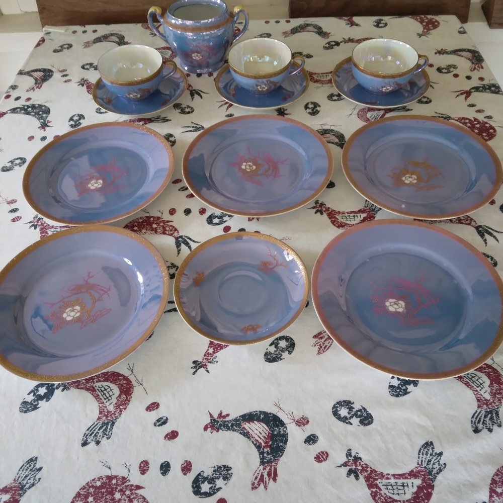 Noritake Fine Hand Painted China-N837- Partial Set- Single Pieces Available